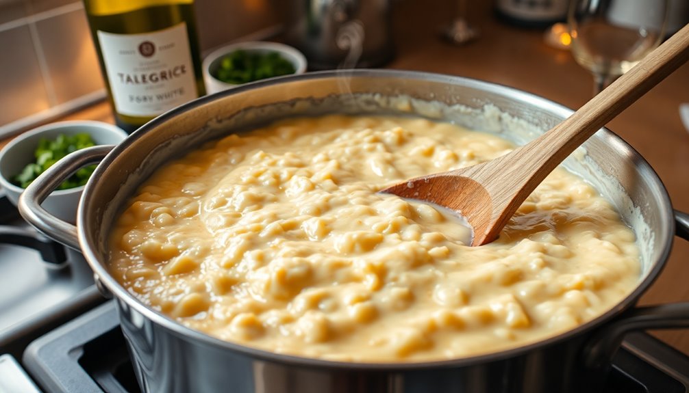stir until mixture is smooth