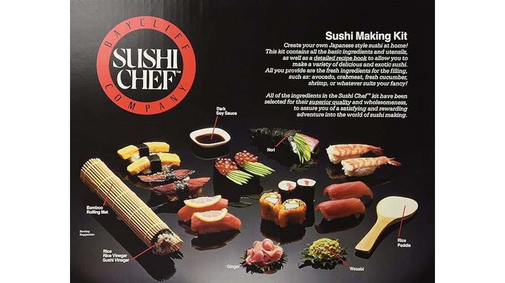 sushi preparation tools included