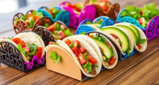 taco holders for organization