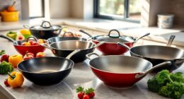 top stir frying wok selections
