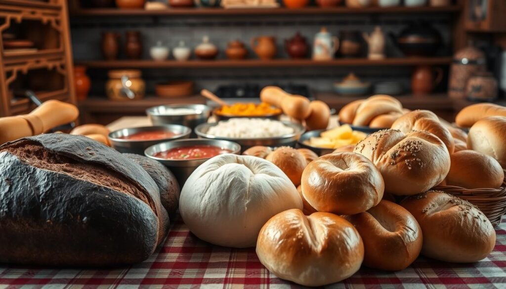 traditional Ukrainian dishes featuring bread