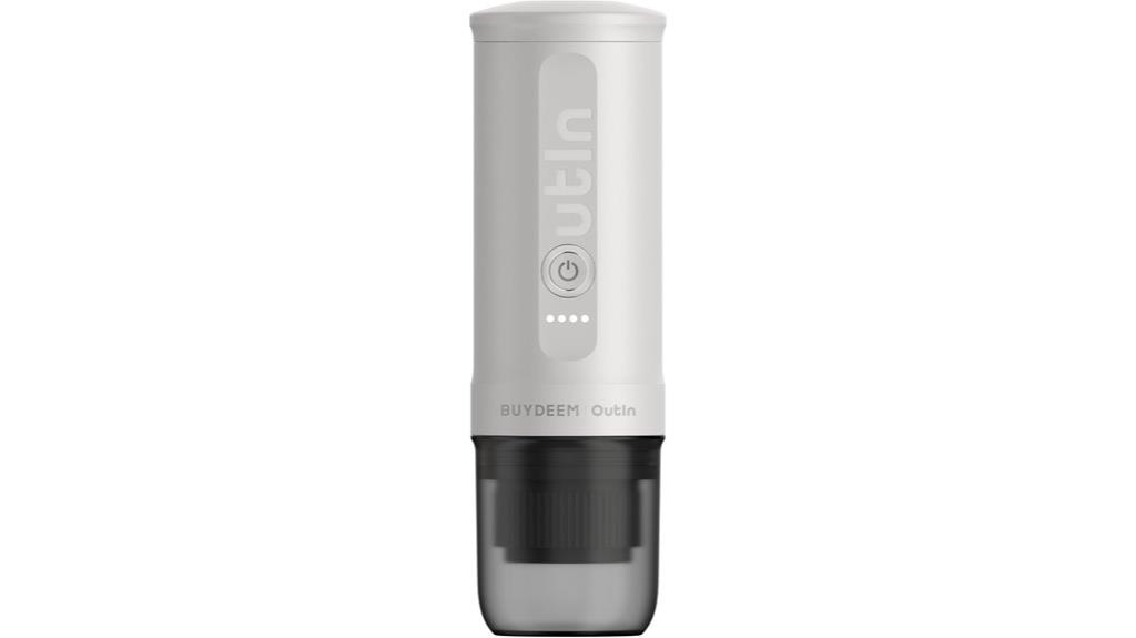 travel friendly espresso maker