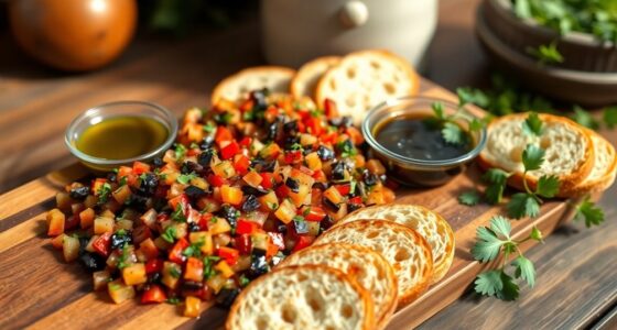 vegetable caviar with spices