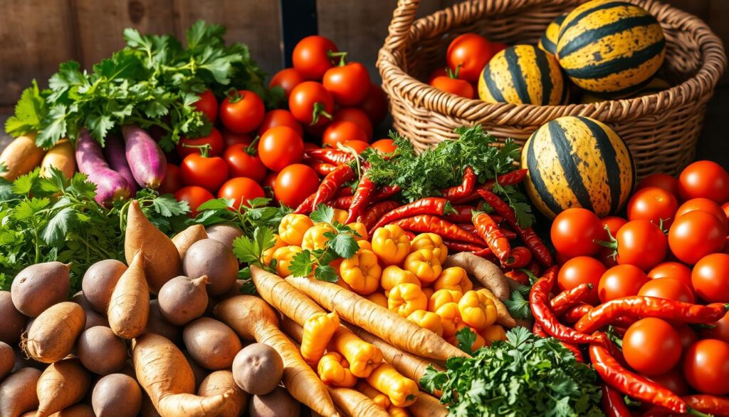 vegetables in Peruvian cuisine