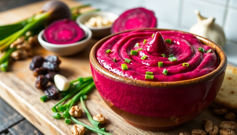 vegetarian gourmet beetroot delicacy