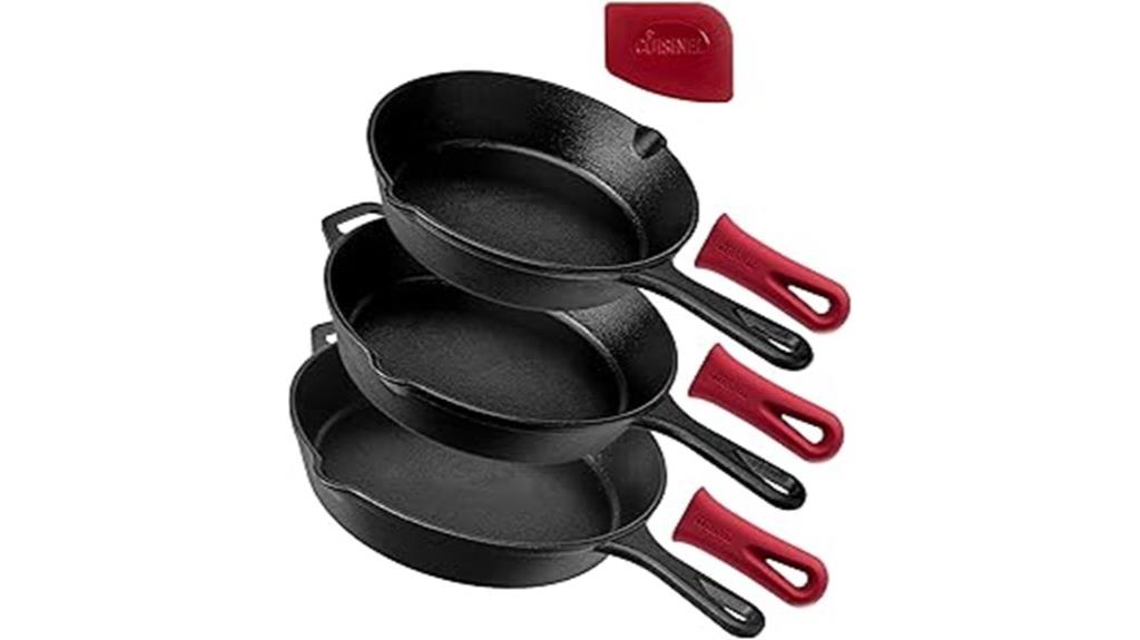 versatile cast iron cookware