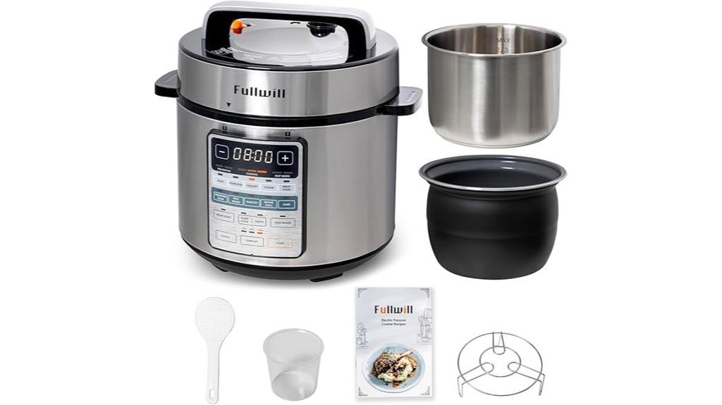 versatile electric cooking appliance