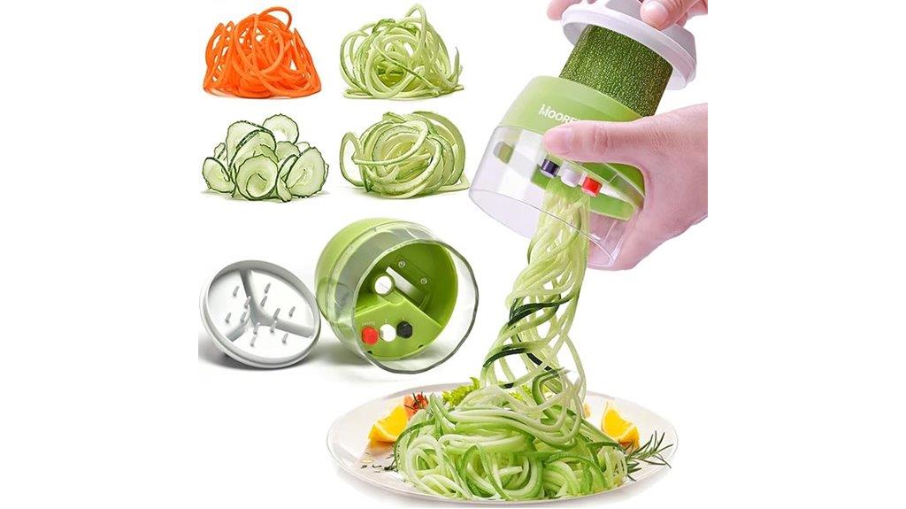 versatile vegetable spiralizer tool