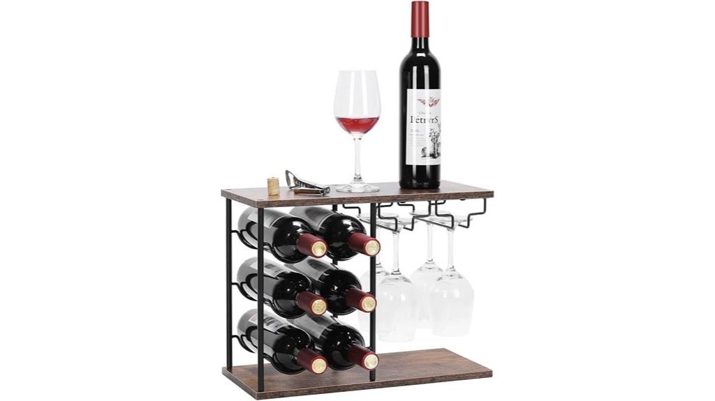 wine rack for bottles