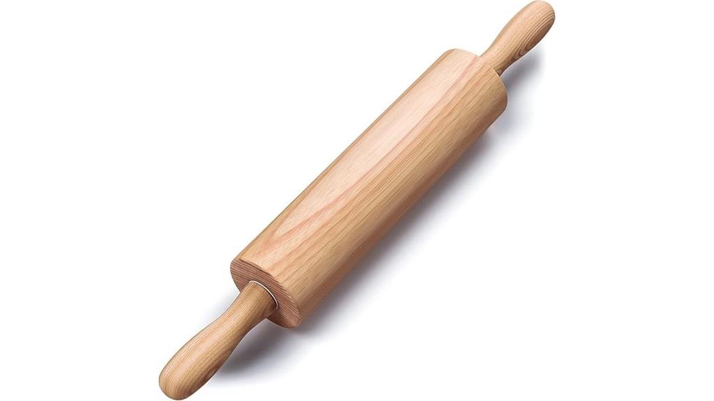 wooden baking rolling pin