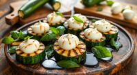 zucchini mozzarella appetizer recipe