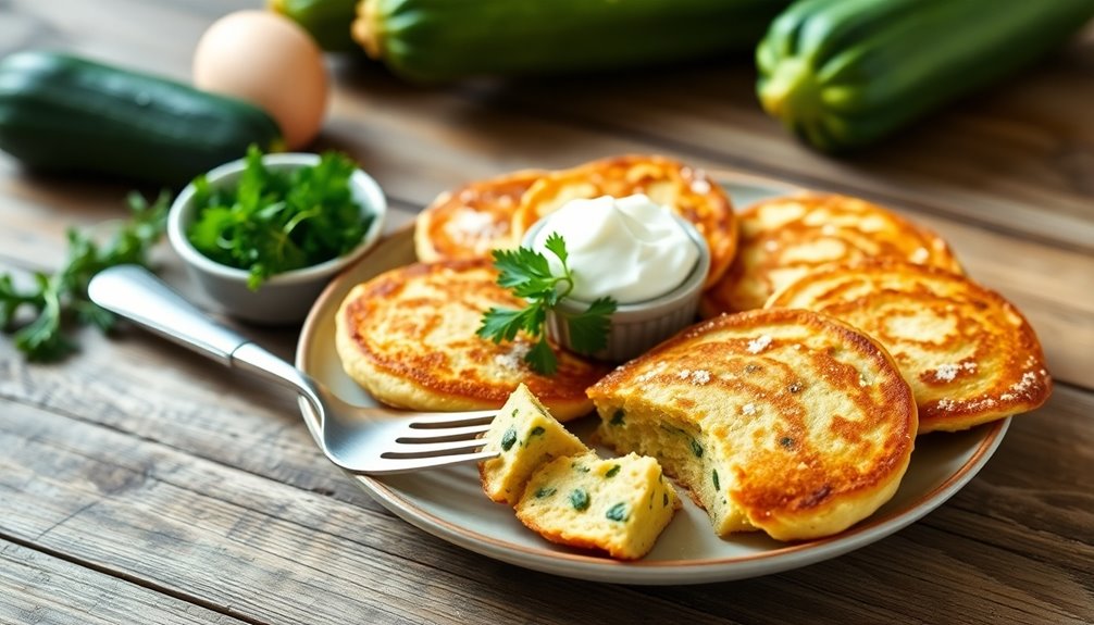 zucchini pancake recipe instructions