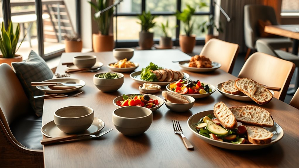 casual convenient flexible dinners