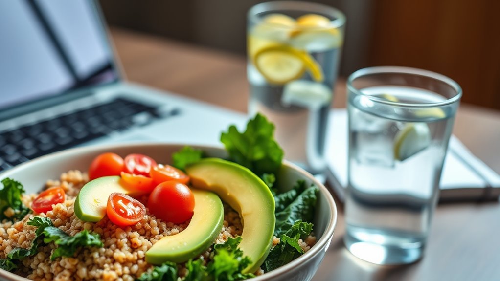 choose balanced energy rich meals