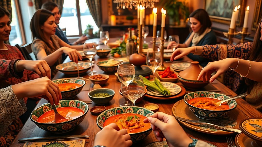 global cuisine dinner party