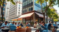 historical lunch habits change