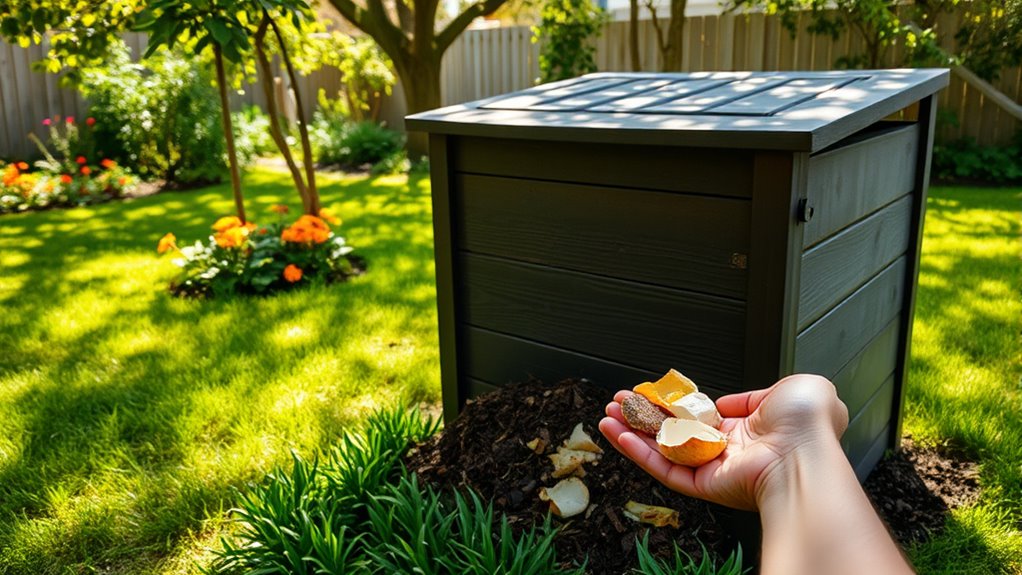 home composting creates nutrient rich soil