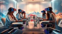 immersive virtual dining experience