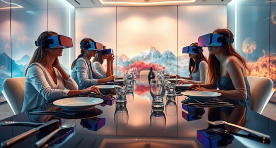 immersive virtual dining experience