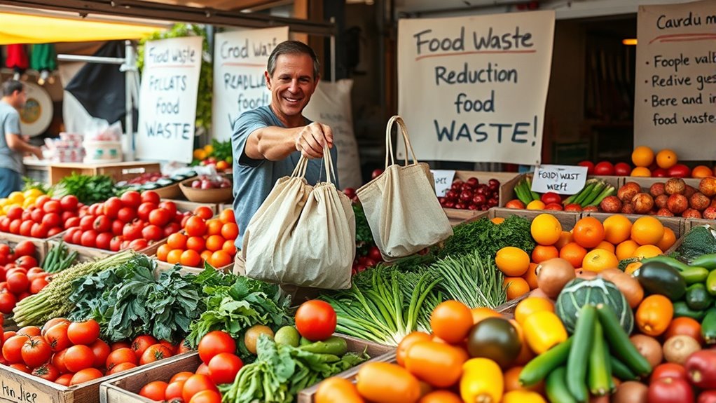 reduce food waste through awareness