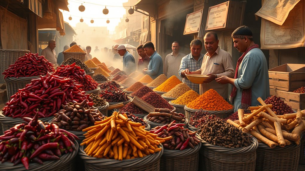 spice trade shaped civilizations