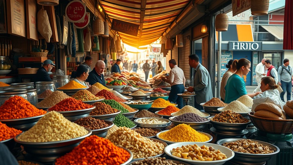 trade routes shaped global cuisines