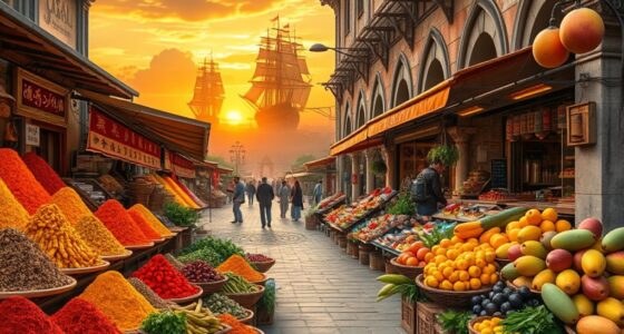 trade routes shaping cuisines