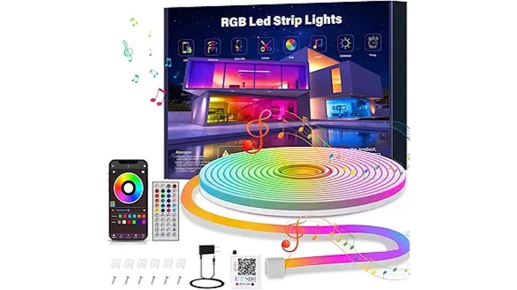 10ft rgb rope lights