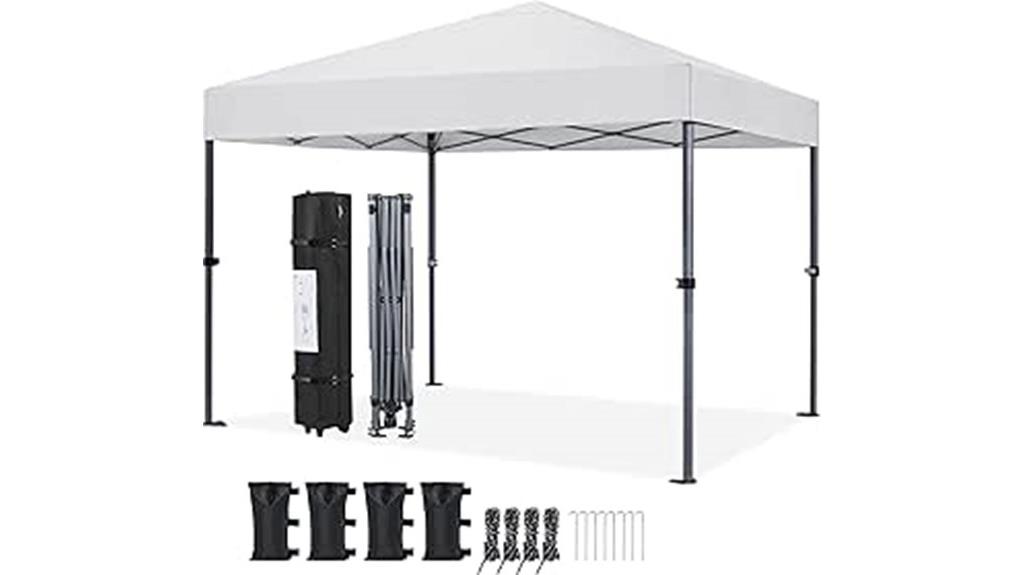 10x10 pop up canopy