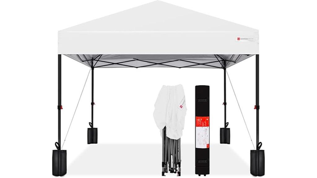 10x10ft pop up tent
