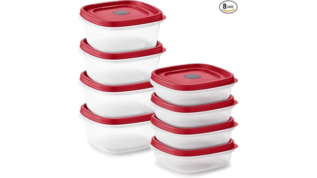 16 piece bpa free storage