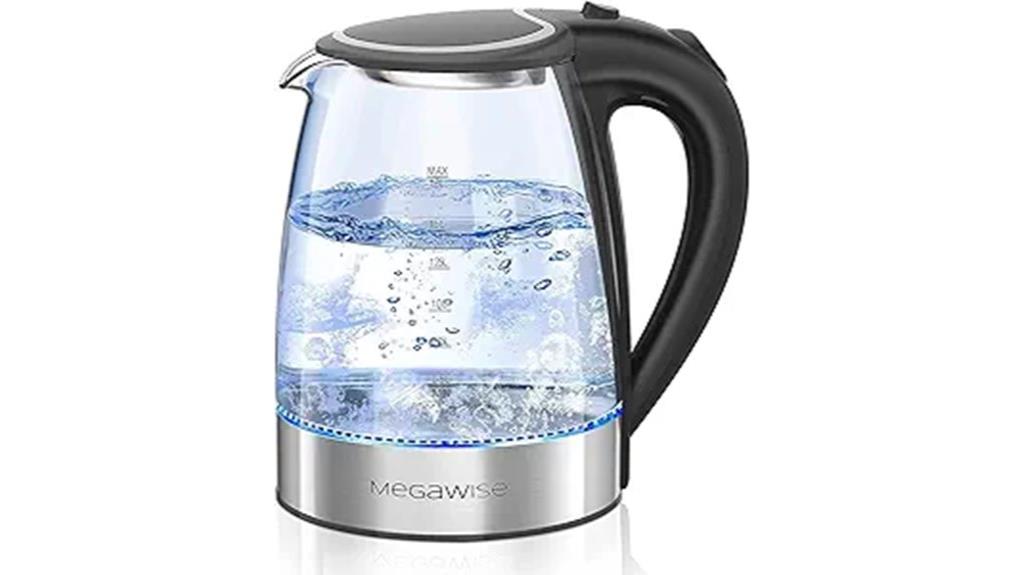 1 8l borosilicate glass kettle