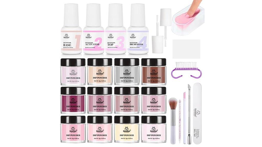 36 piece beetle nail kit