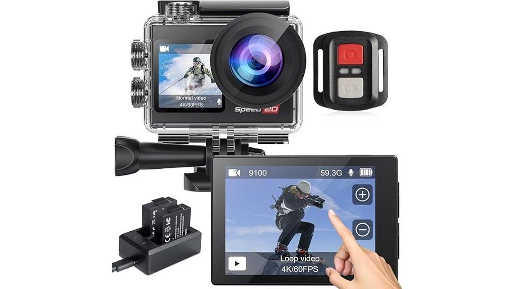 4k60fps 20mp camera