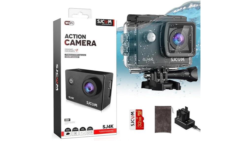 4k waterproof action camera