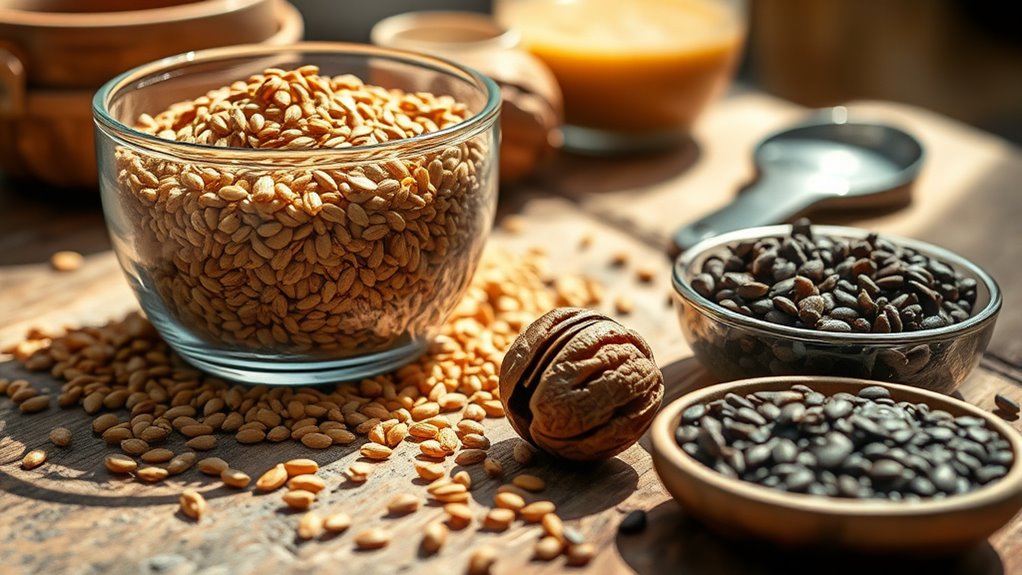add seeds and nuts