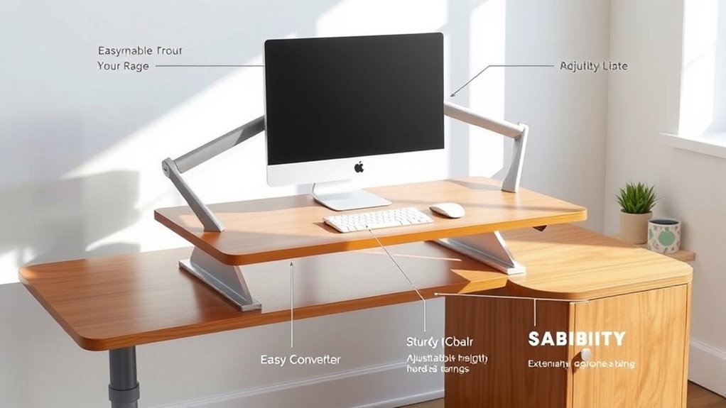 adjustable height stability features