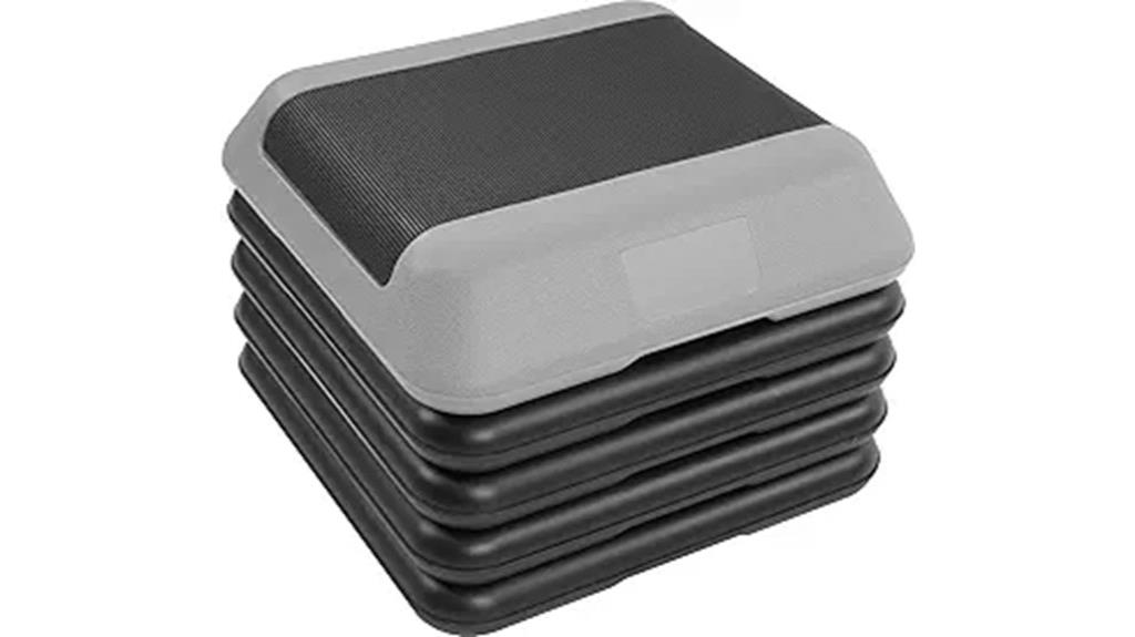 adjustable height step platform