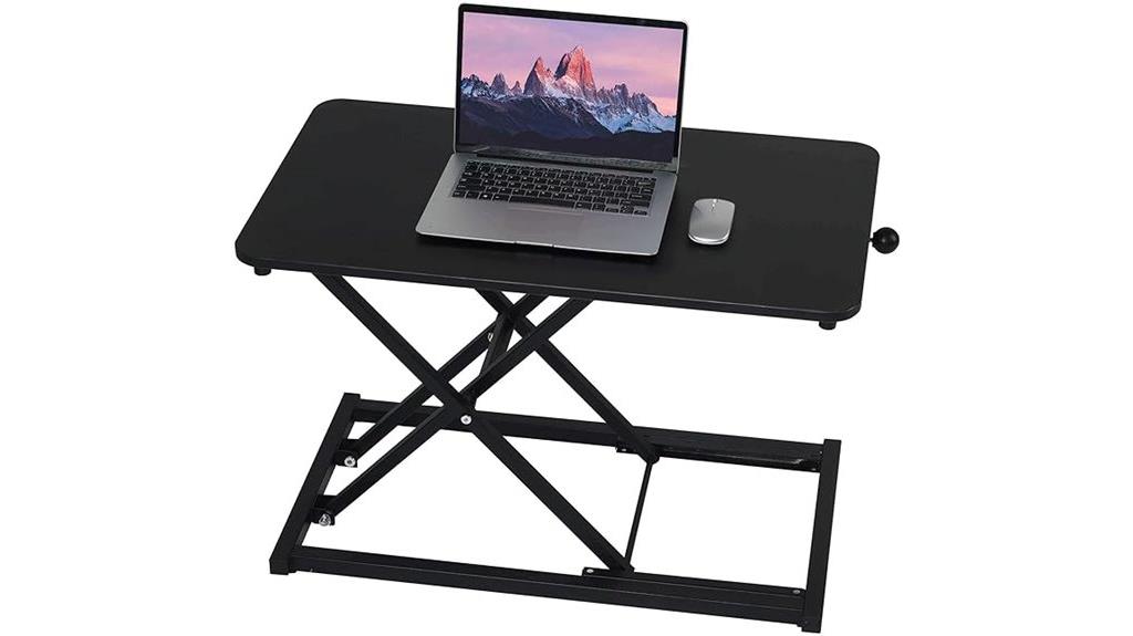 adjustable standing desk converter