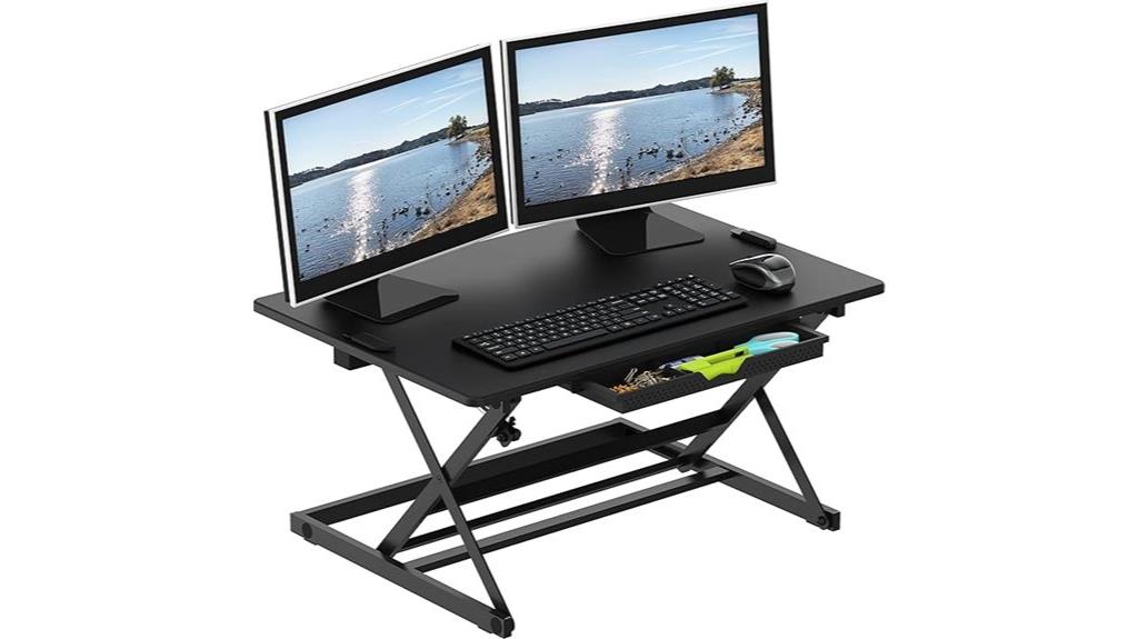 adjustable standing desk