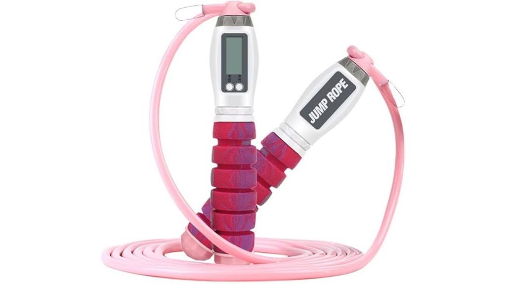 adjustable tangle free jump rope