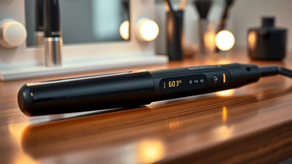 adjustable temperature flat iron