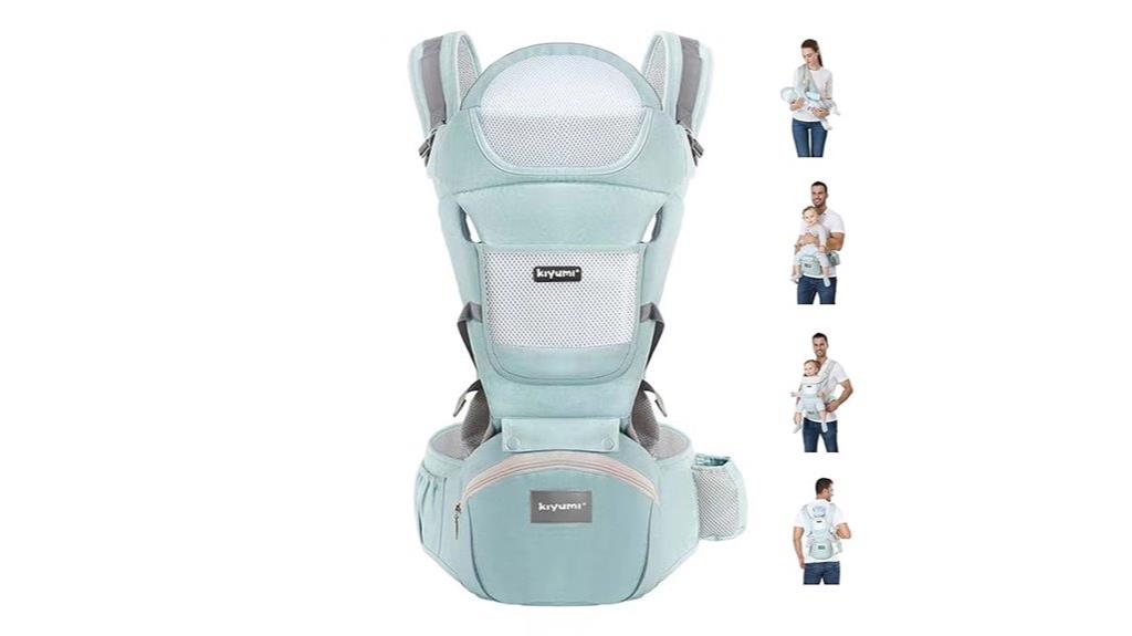 baby carrier with hip seat