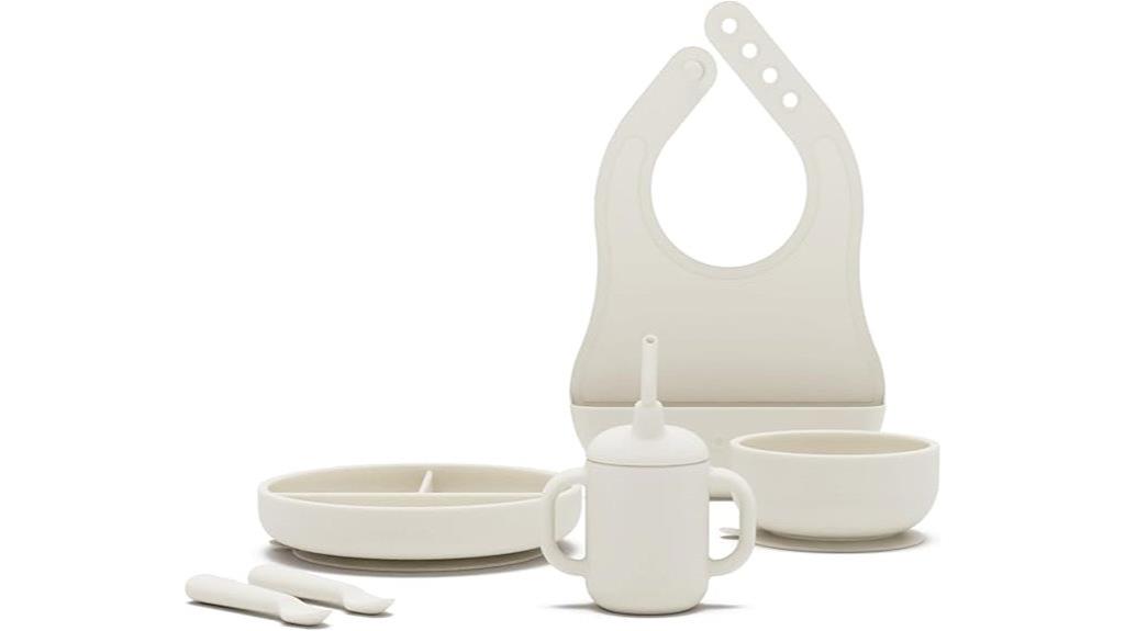 baby feeding set silicone
