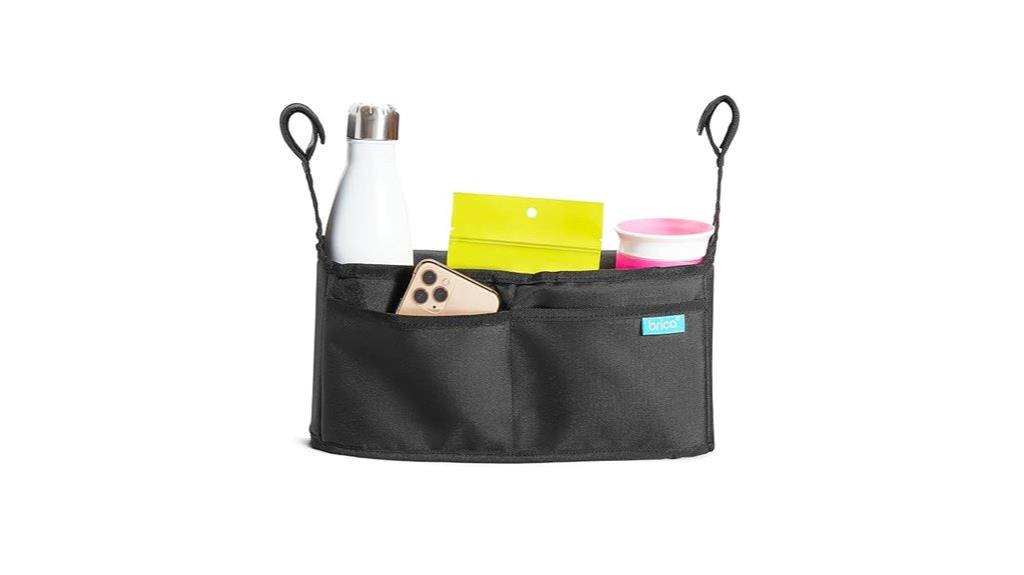 baby stroller organizer with cup holders