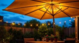 best rechargeable umbrella lights
