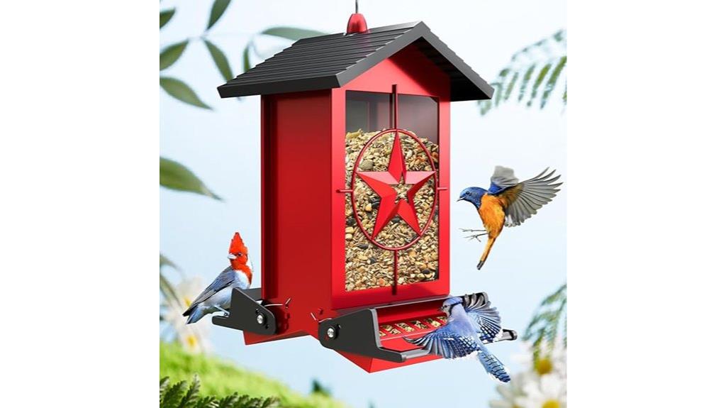 bird feeder that resists squirrels
