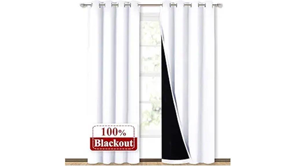 blackout curtain with liner