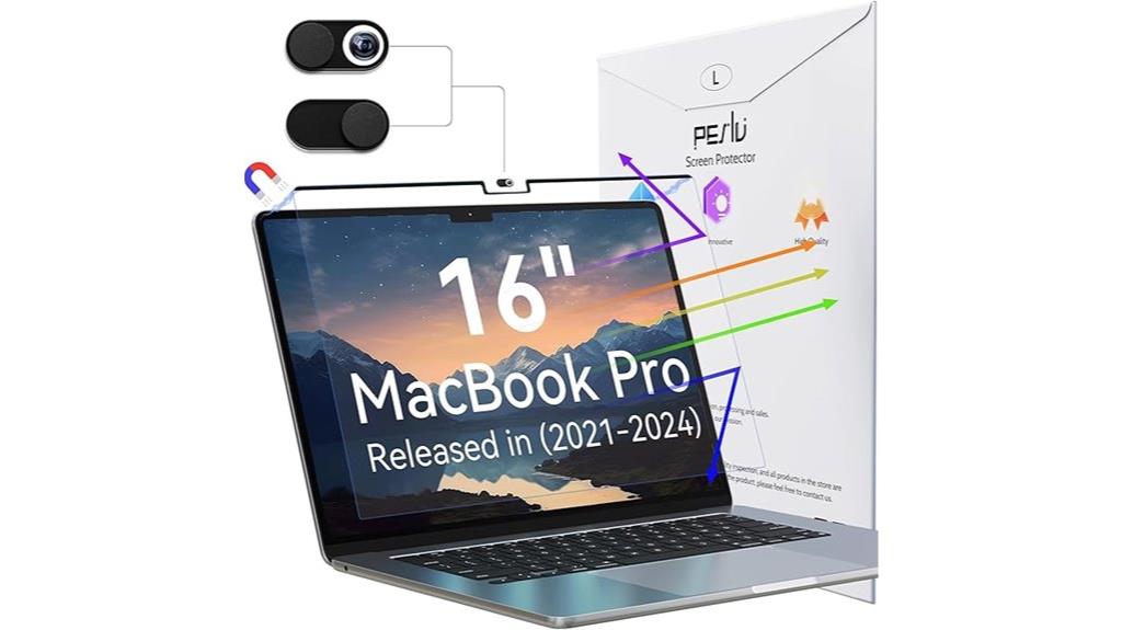 blue magnetic screen protector