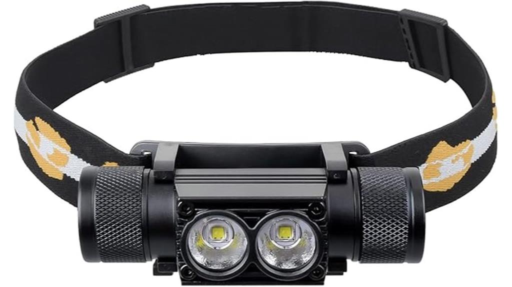 bright rechargeable waterproof headlamp